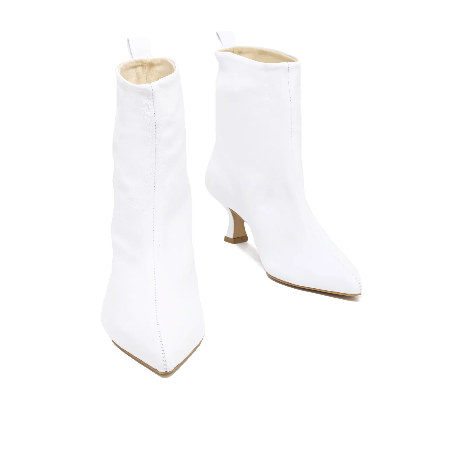 Stivaletto elegante in vera pelle con tacco basso – 3207 - Image 6
