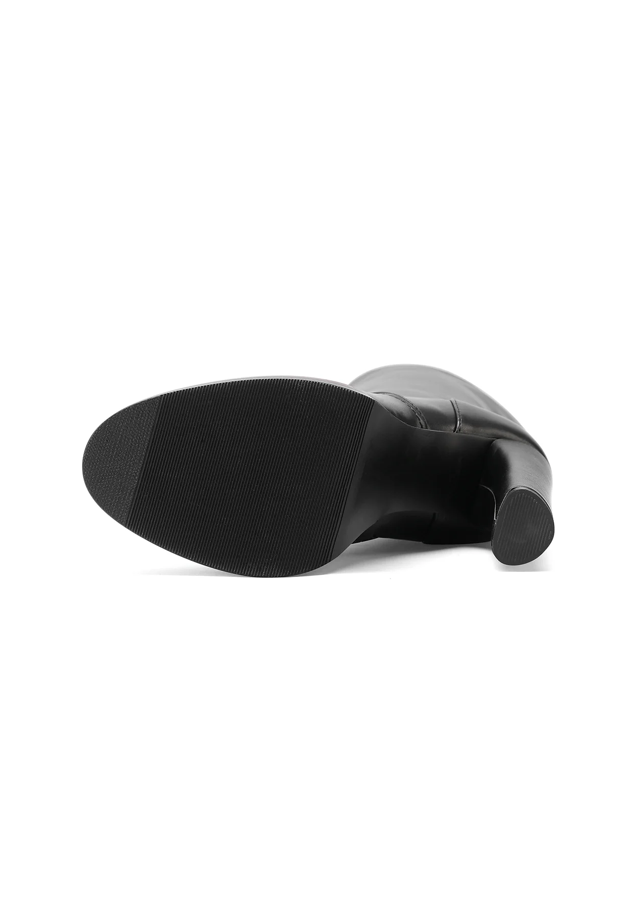 Stivale nero con tacco alto e plateau K3233 - Image 6