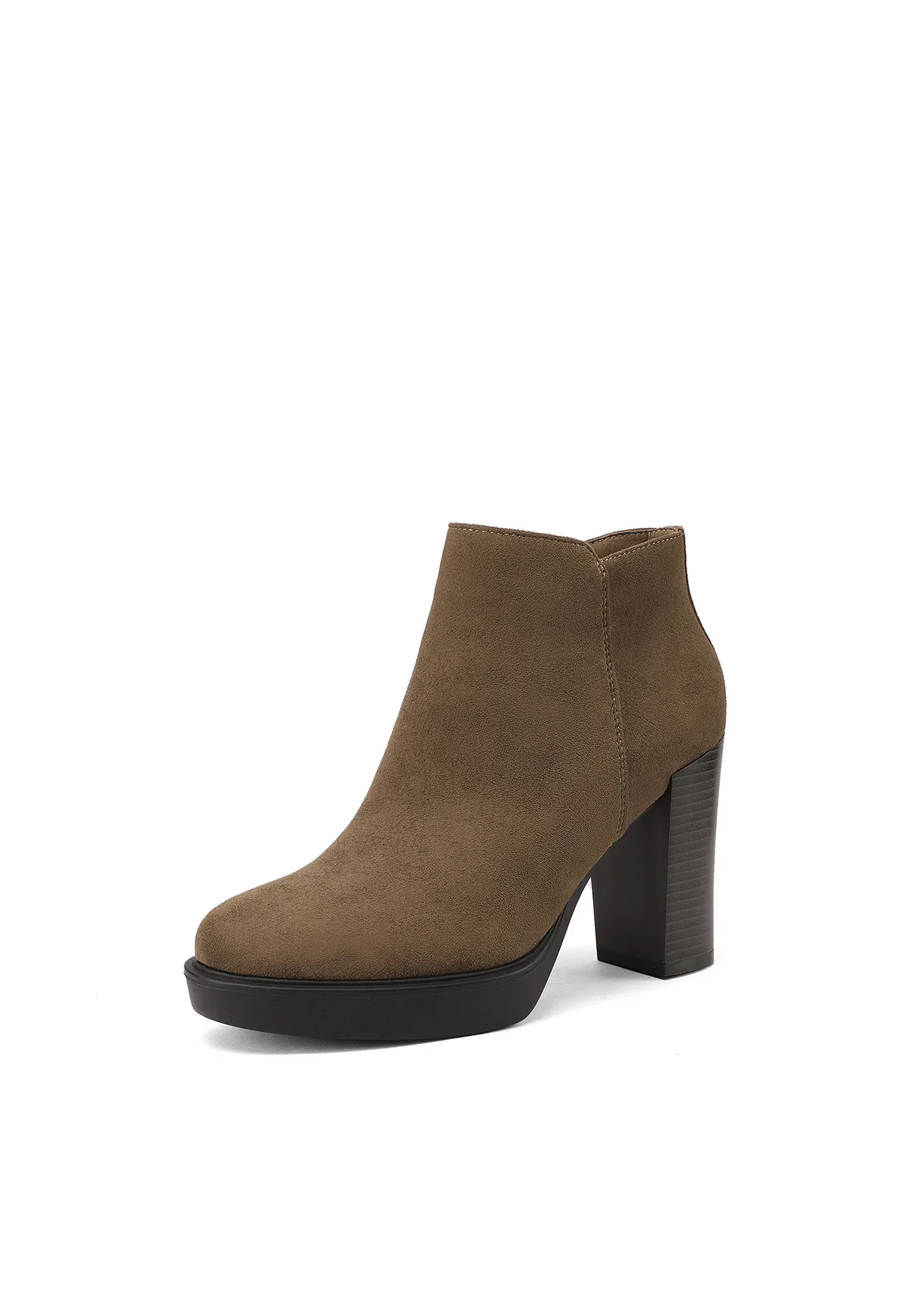 Stivaletti tronchetto donna tacco alto platform X27-122 - Image 8