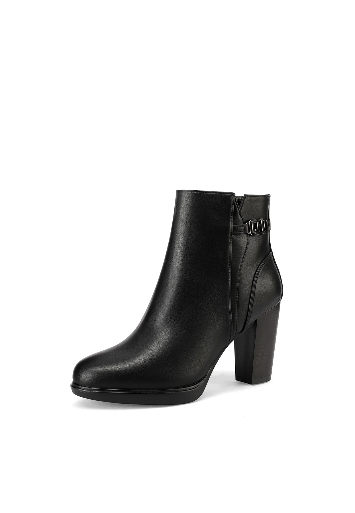 Stivaletti tronchetti donna eleganti tacco alto X31-116 - Image 3