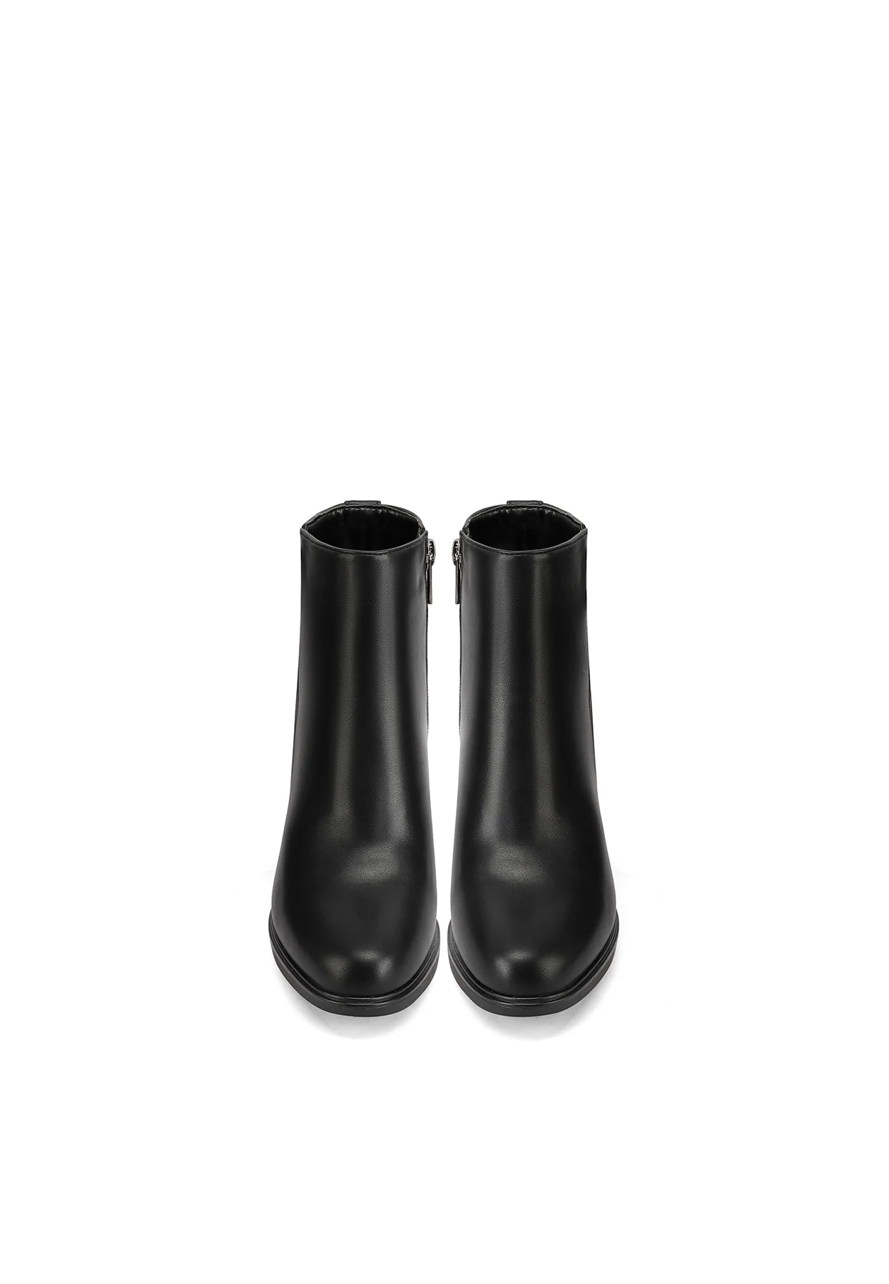 Stivaletti tronchetti donna eleganti tacco alto X31-116 - Image 4