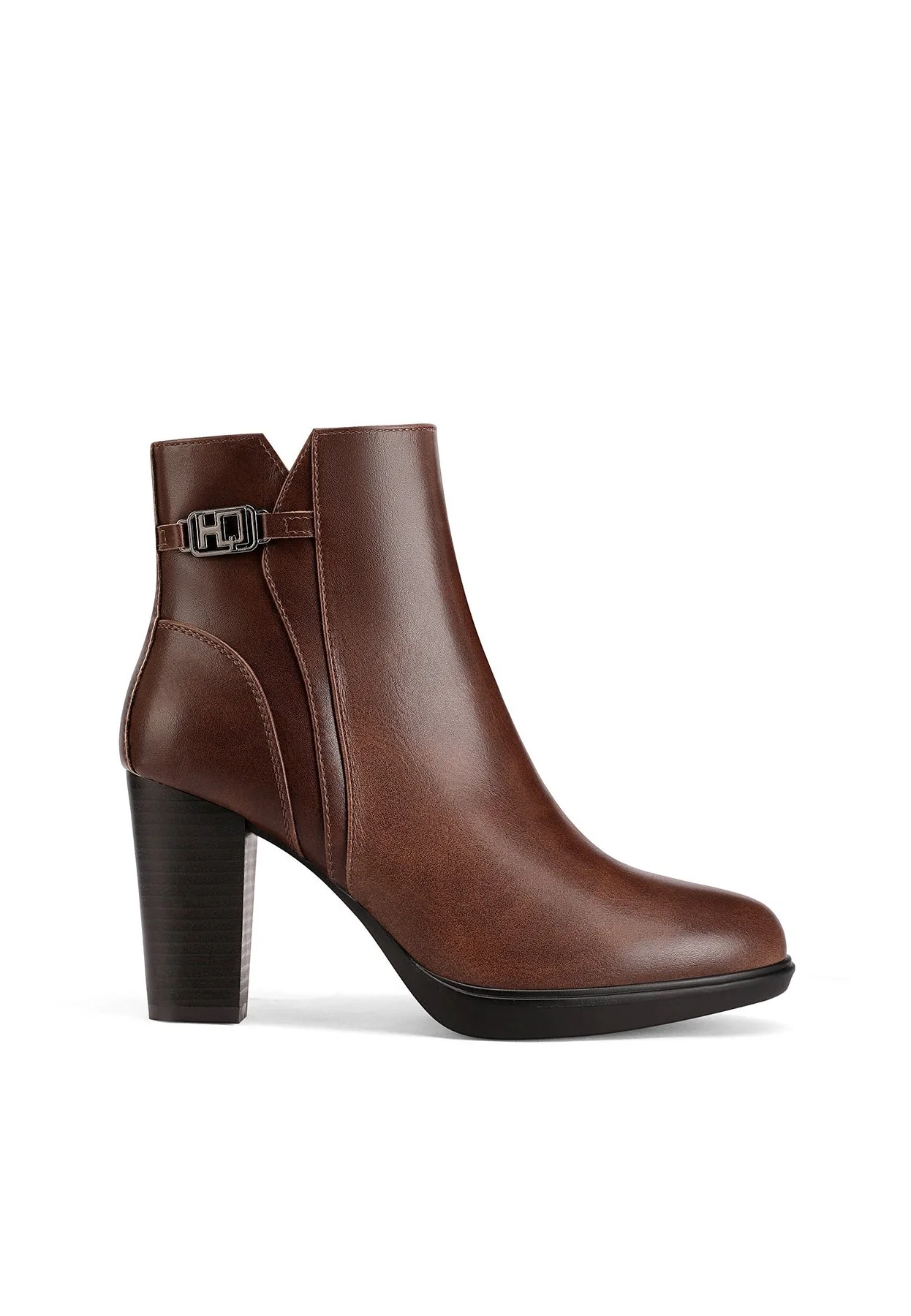 Stivaletti tronchetti donna eleganti tacco alto X31-116 - Image 9