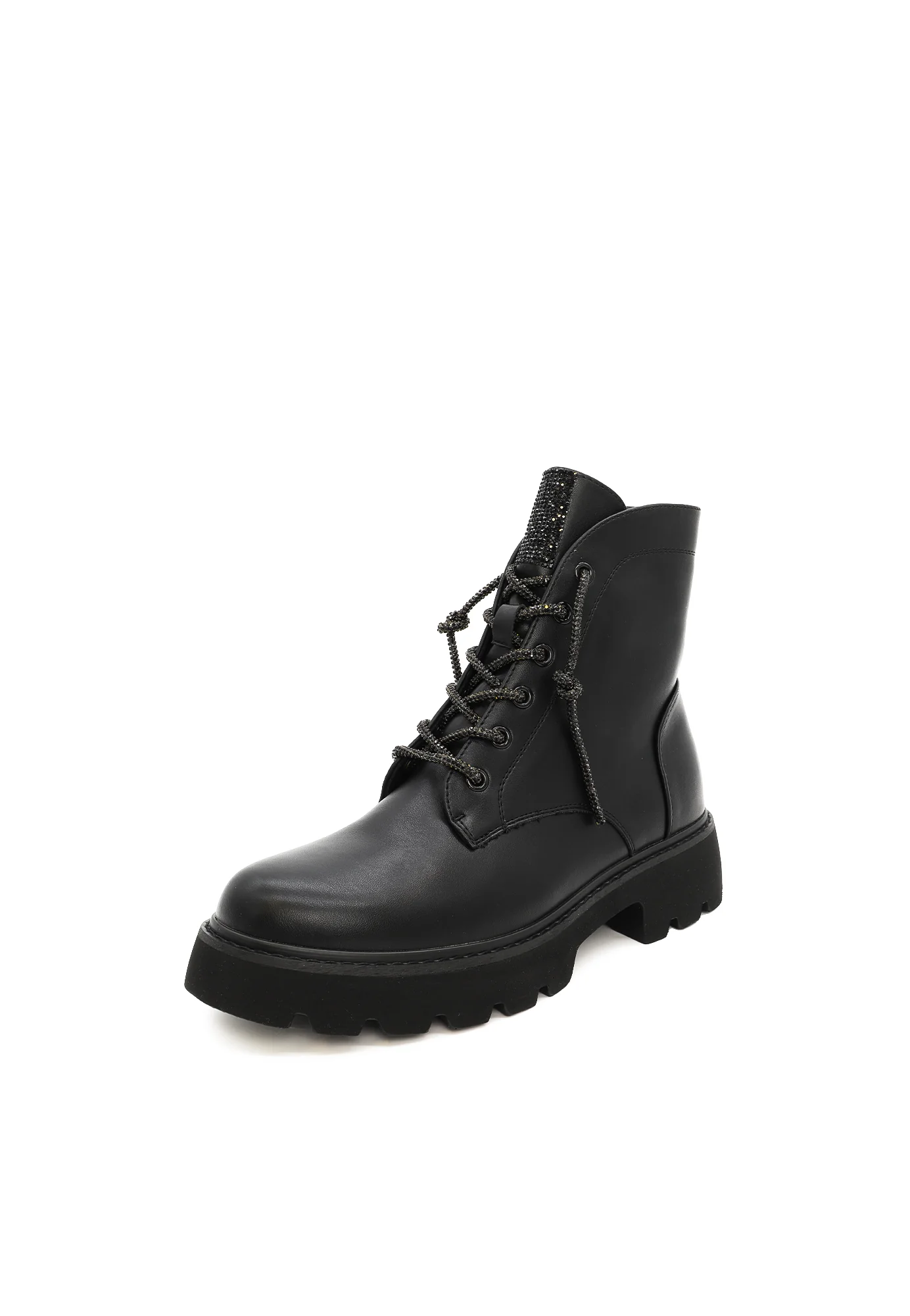 Stivaletti anfibi donna scamosciati lacci X31-54 - Image 17