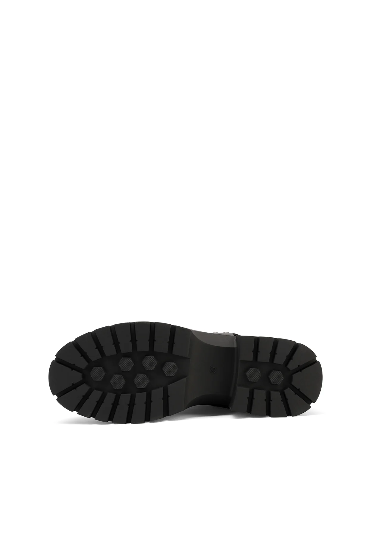 Stivaletti biker donna cinturini suola carrarmato X31-62 - Image 5