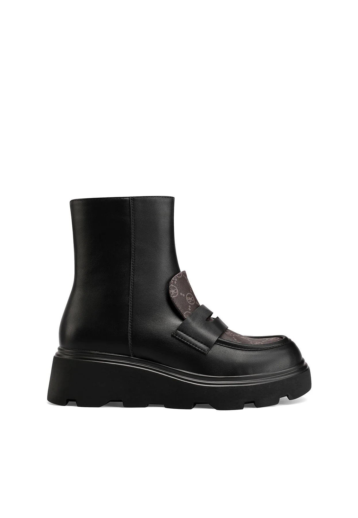 Stivaletti donna platform mascherina logata X31-93 - Image 2
