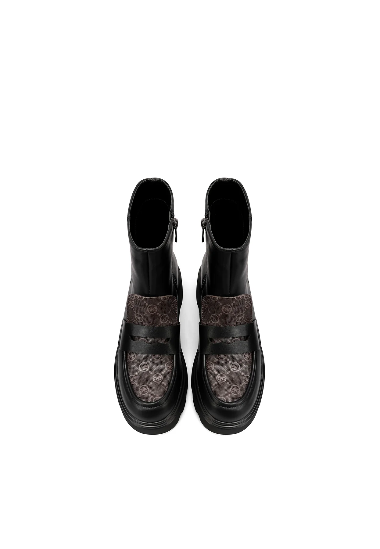 Stivaletti donna platform mascherina logata X31-93 - Image 6