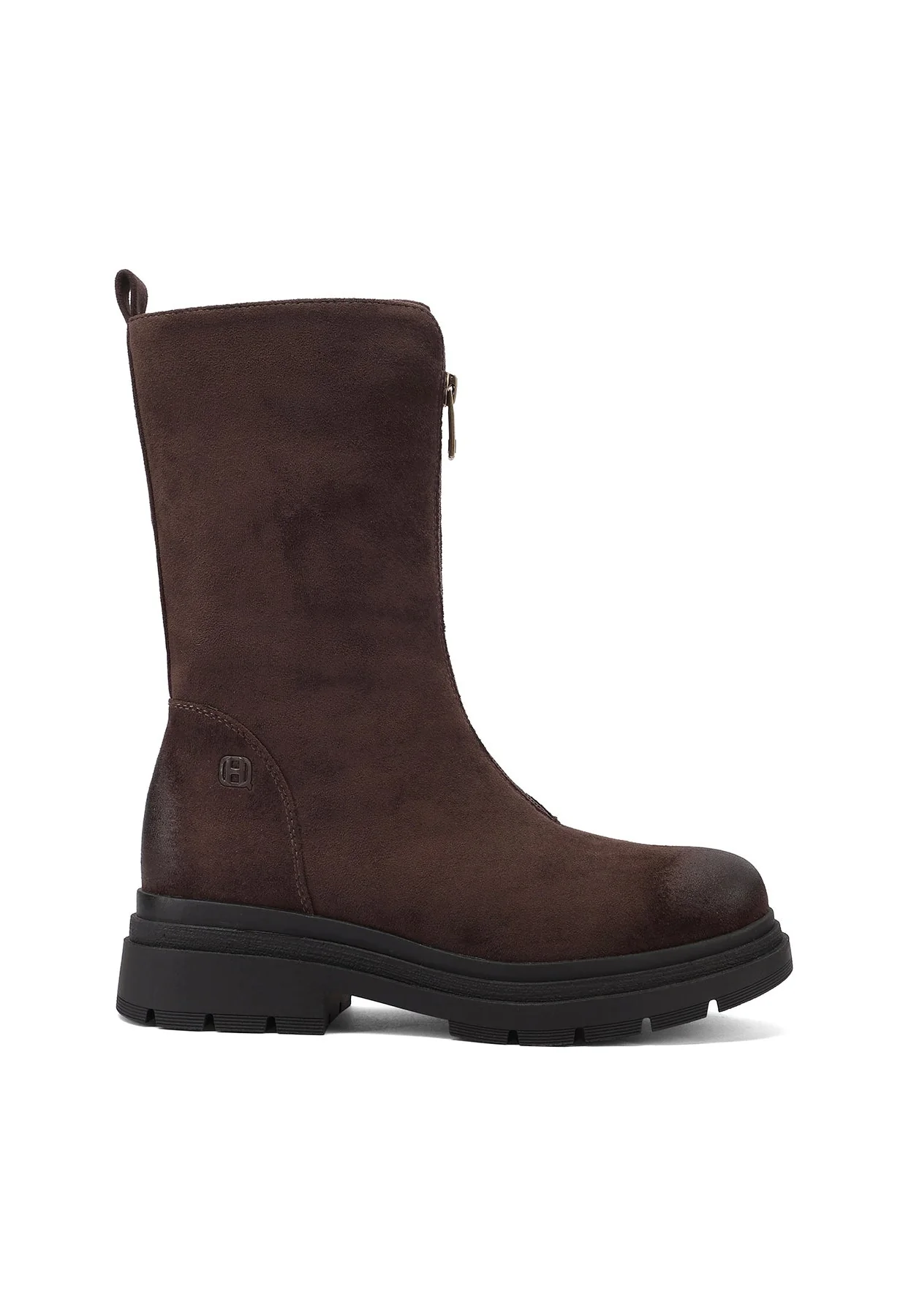 Stivali da donna in ecopelle con zip frontale X33-57 - Image 16