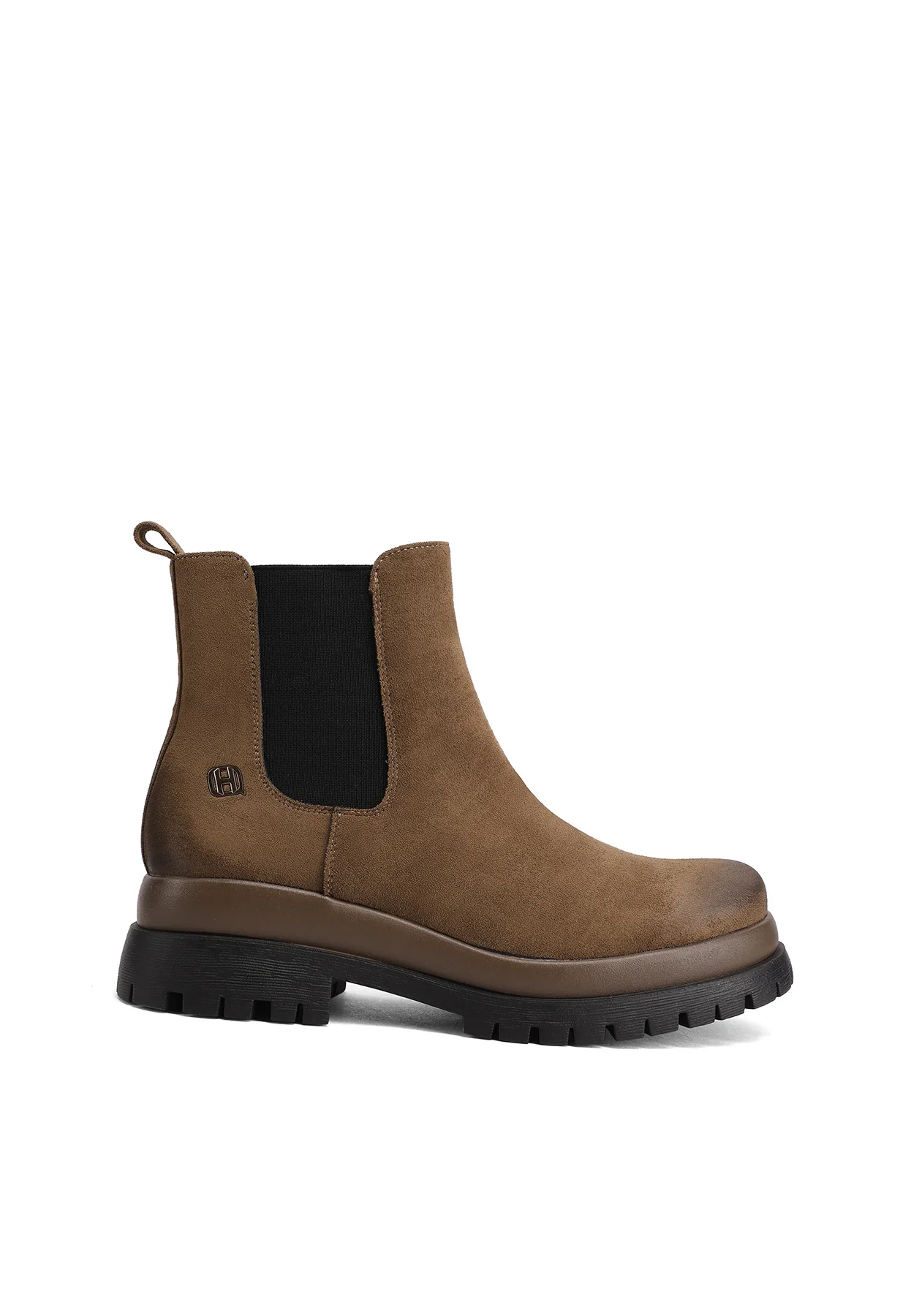 Stivaletti da donna chelsea con suola carrarmato X33-97 - Image 3