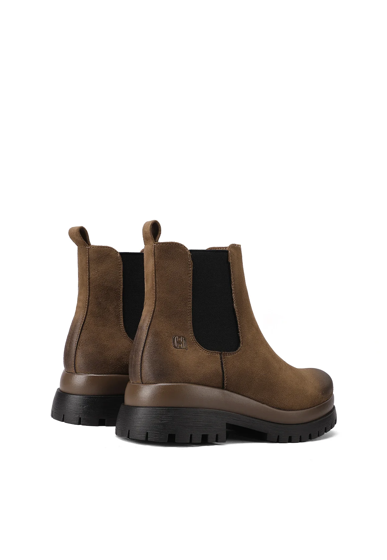 Stivaletti da donna chelsea con suola carrarmato X33-97 - Image 5
