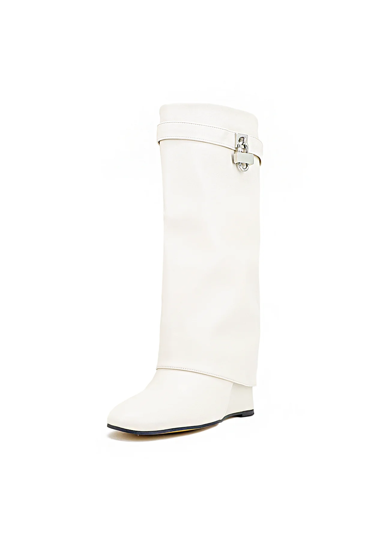 Stivale donna con gambale morbido e fibbia K4007 - Image 4