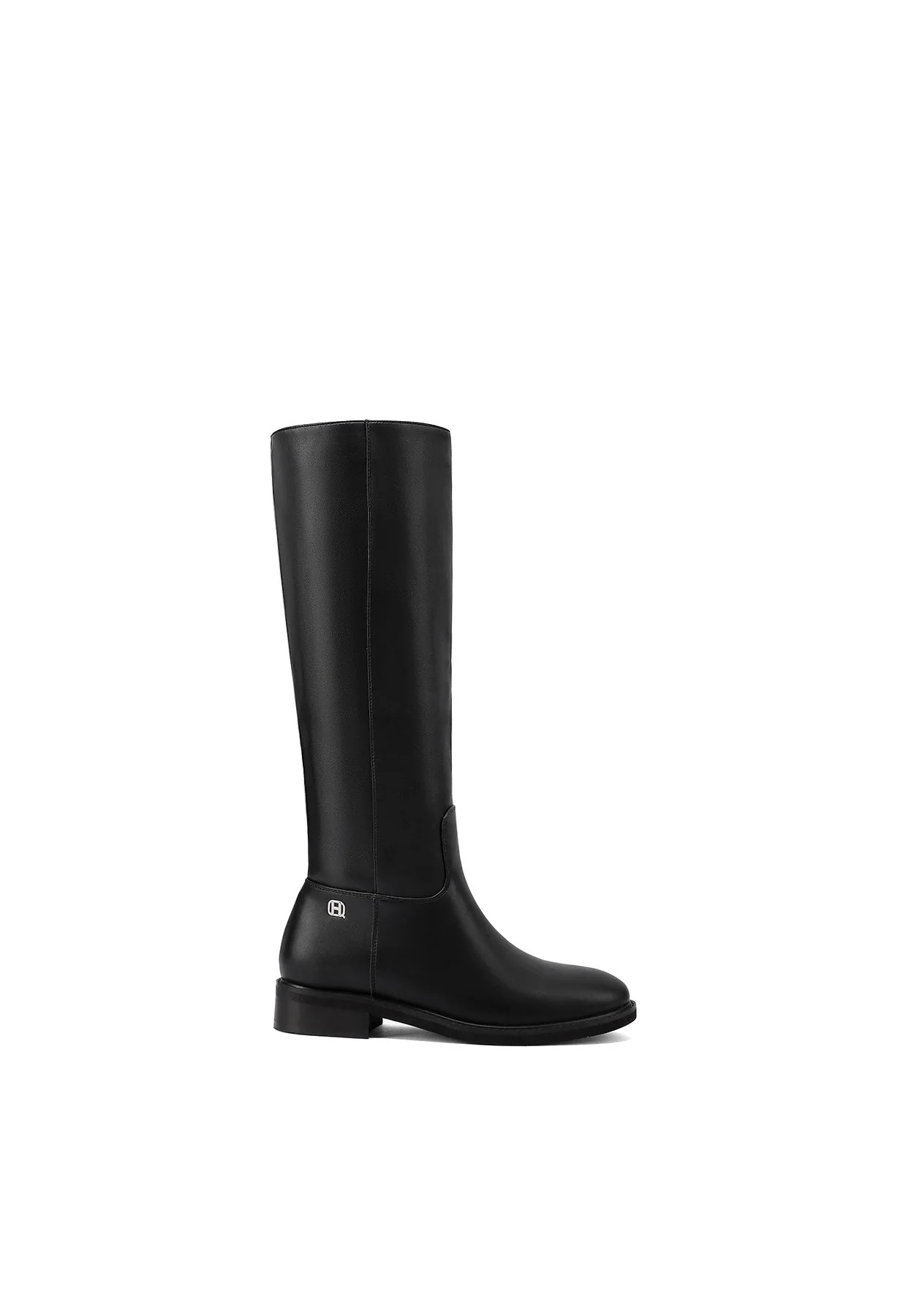 Stivali donna alti eleganti tacco basso design minimal X33-49 - Image 2