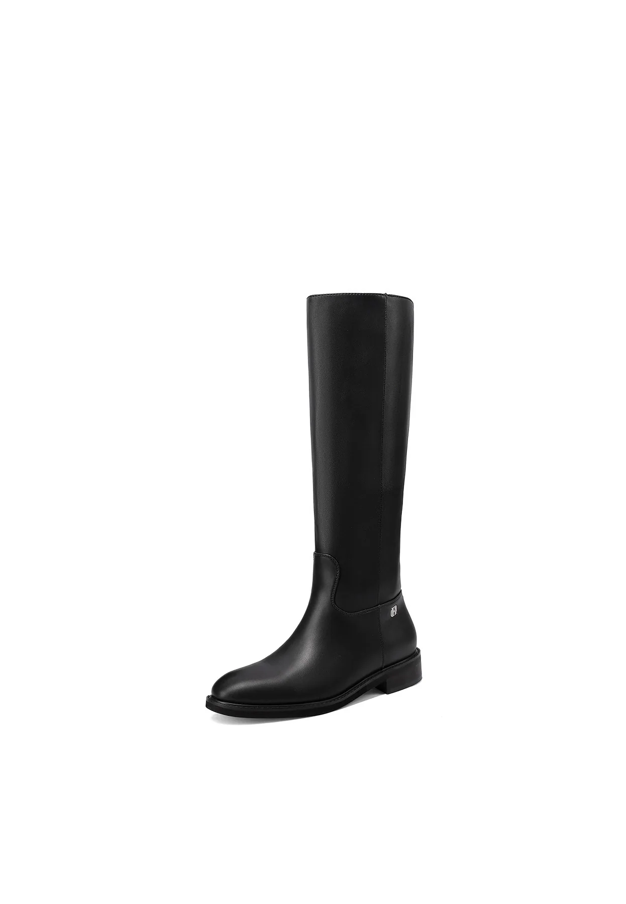 Stivali donna alti eleganti tacco basso design minimal X33-49 - Image 3