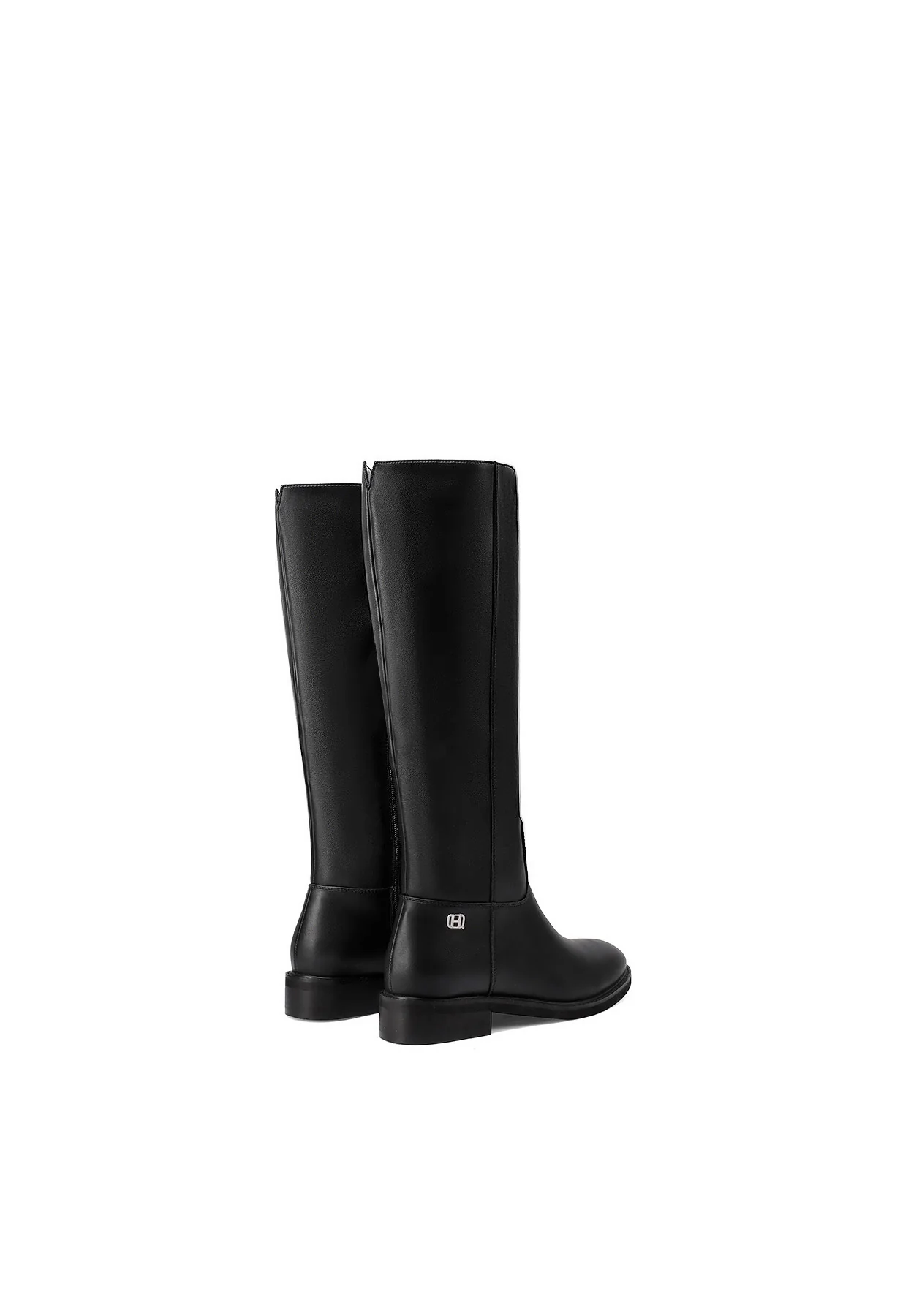 Stivali donna alti eleganti tacco basso design minimal X33-49 - Image 4