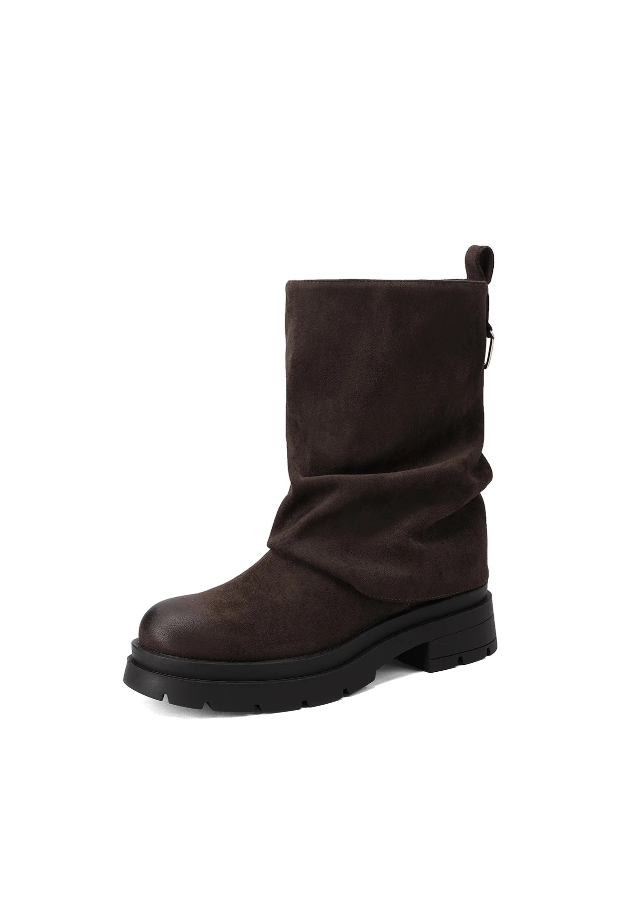 Stivaletti donna bassi gambale morbido suola carrarmato X33-51 - Image 10