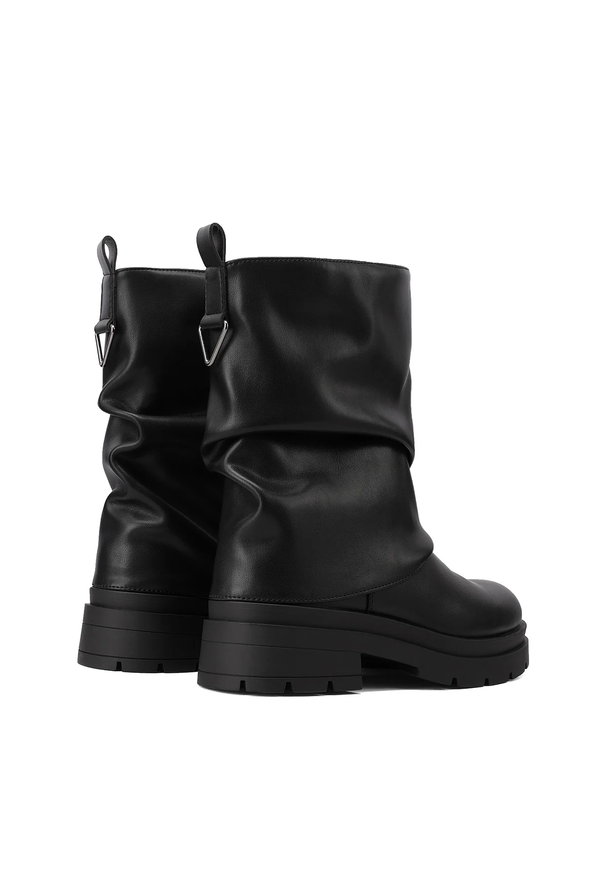 Stivaletti donna bassi gambale morbido suola carrarmato X33-51 - Image 18