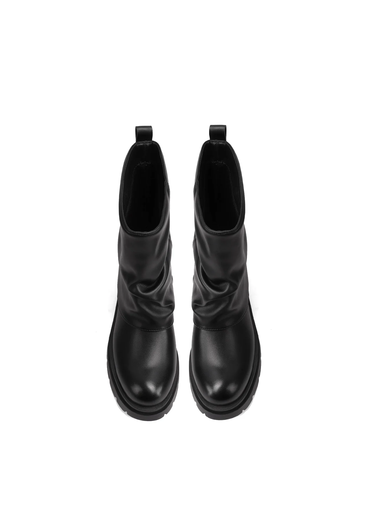 Stivaletti donna bassi gambale morbido suola carrarmato X33-51 - Image 19