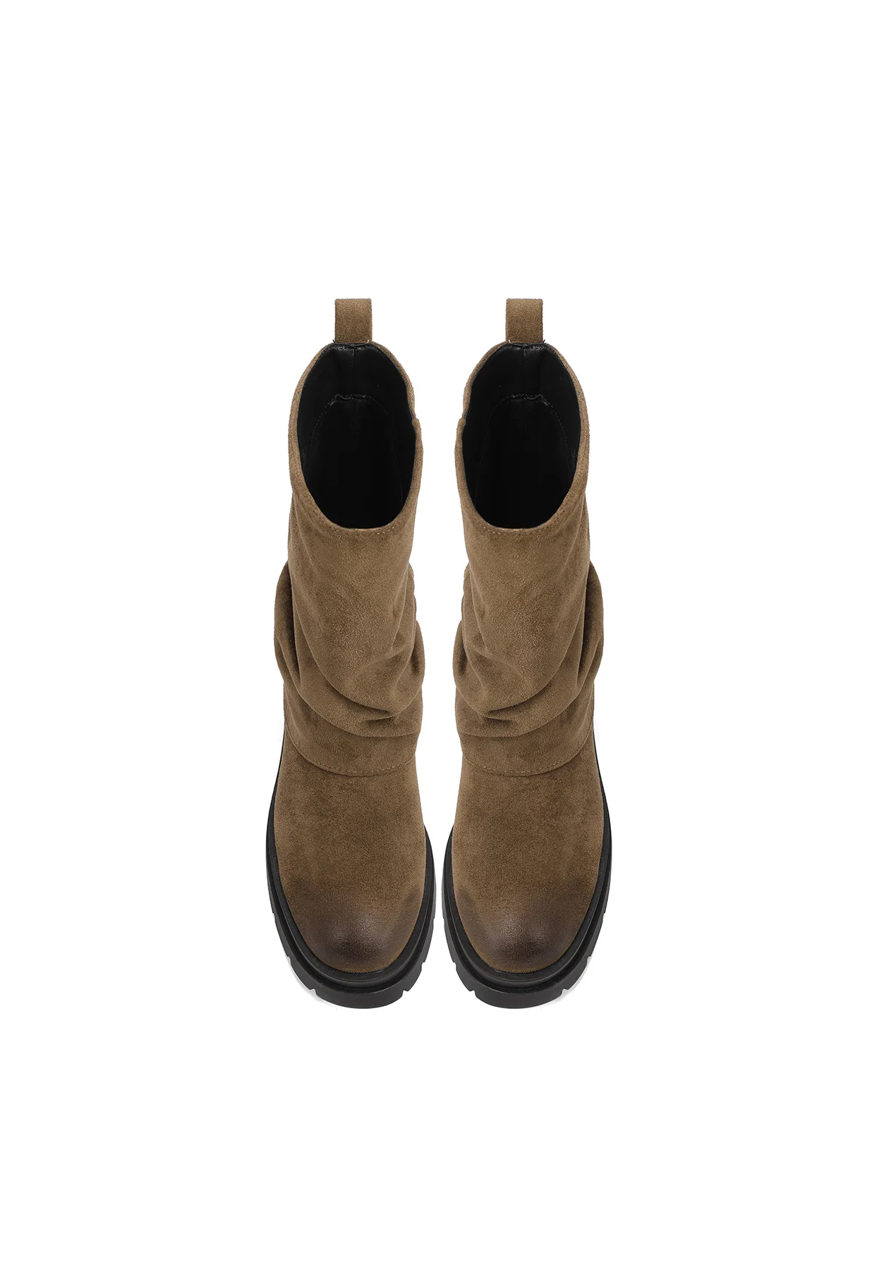 Stivaletti donna bassi gambale morbido suola carrarmato X33-51 - Image 5