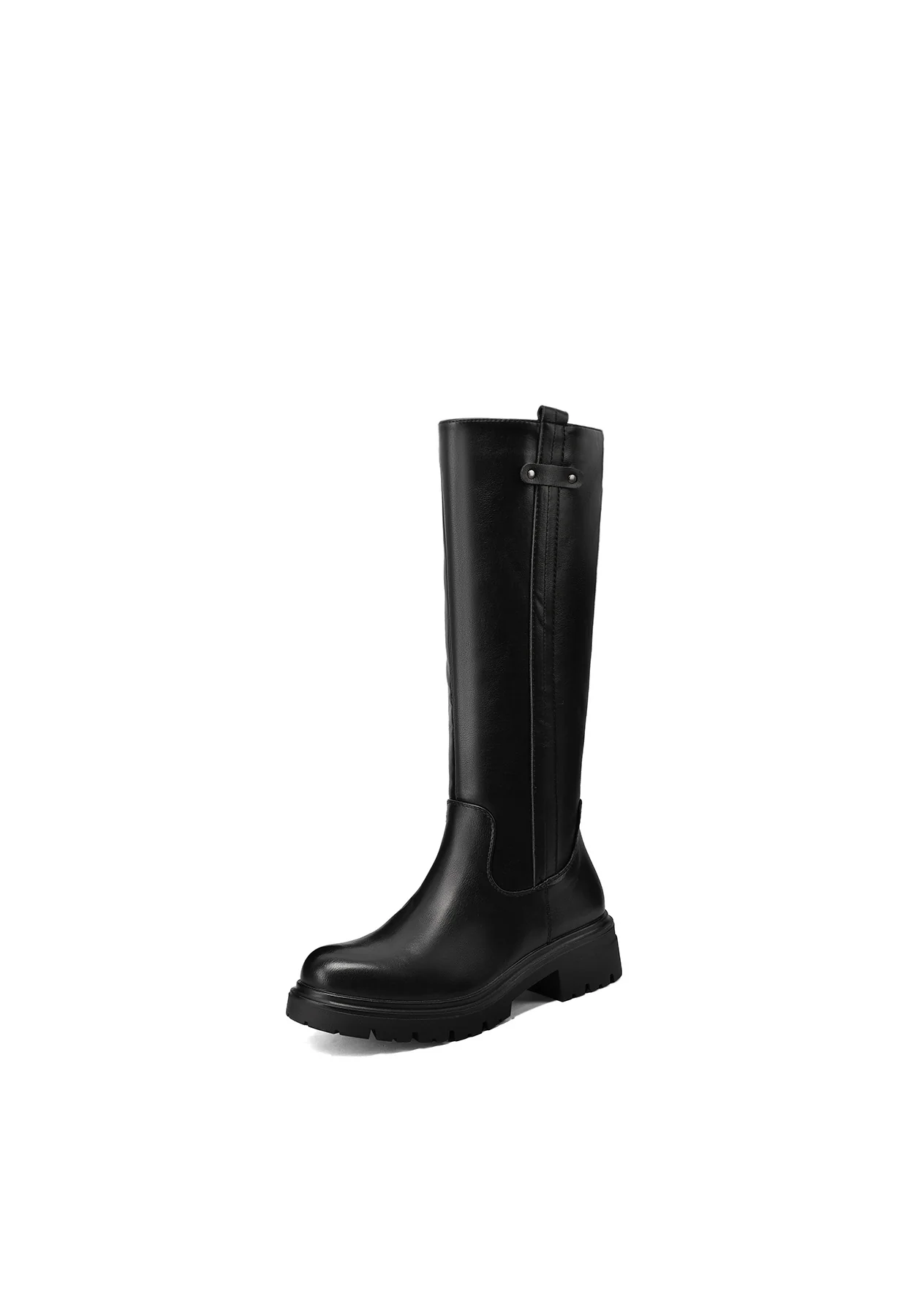 Stivali donna alti suola carrarmato design moderno X33-68 - Image 3