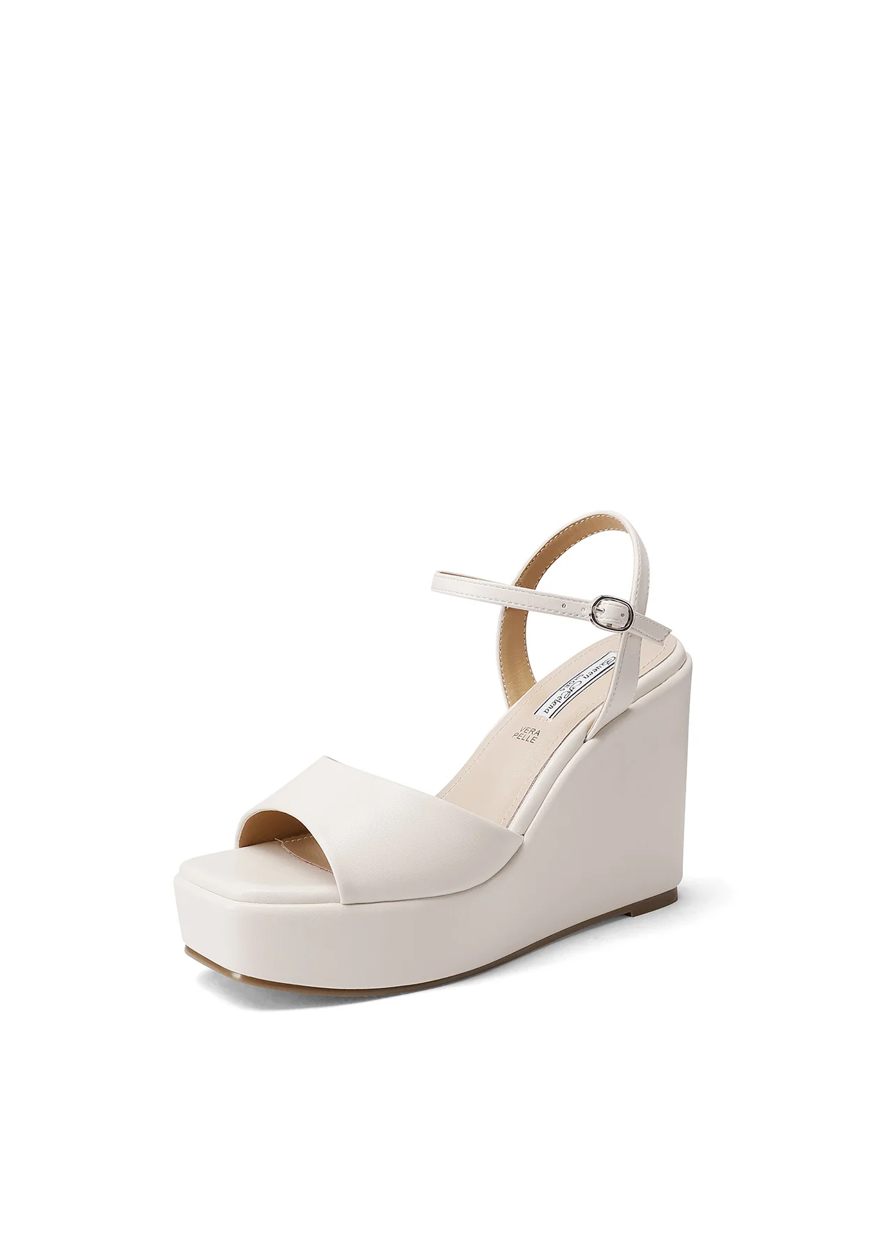 Sandali con zeppa alta platform minimal e cinturino ZM9914 - Image 10