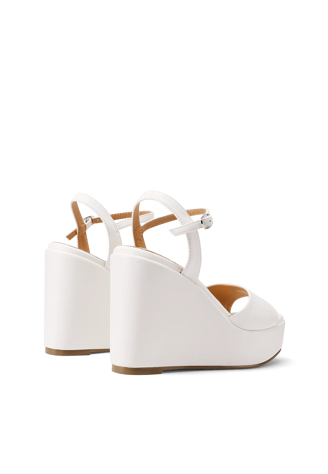 Sandali con zeppa alta platform minimal e cinturino ZM9914 - Image 18