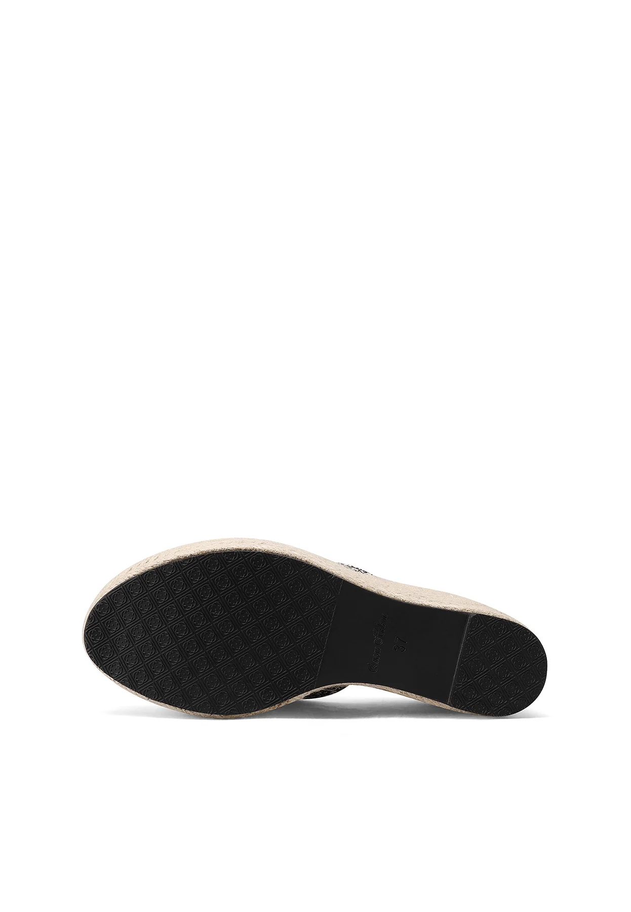 Sandali sabot con zeppa in corda intrecciata comodi ZM9983 - Image 7